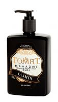 AKCE SLEVA 15% - TOMFIT přírodní masážní olej - JASMÍN 500 ml - EXPIRACE 31.03.2024 - SKLADEM 1 KUS