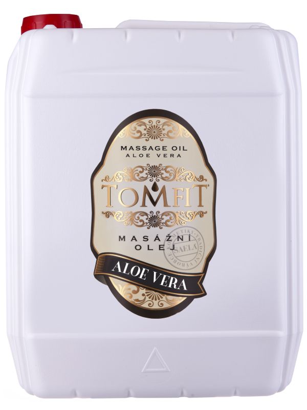 Masážní olej TOMFIT - aloe vera 5 l SAELA s.r.o.