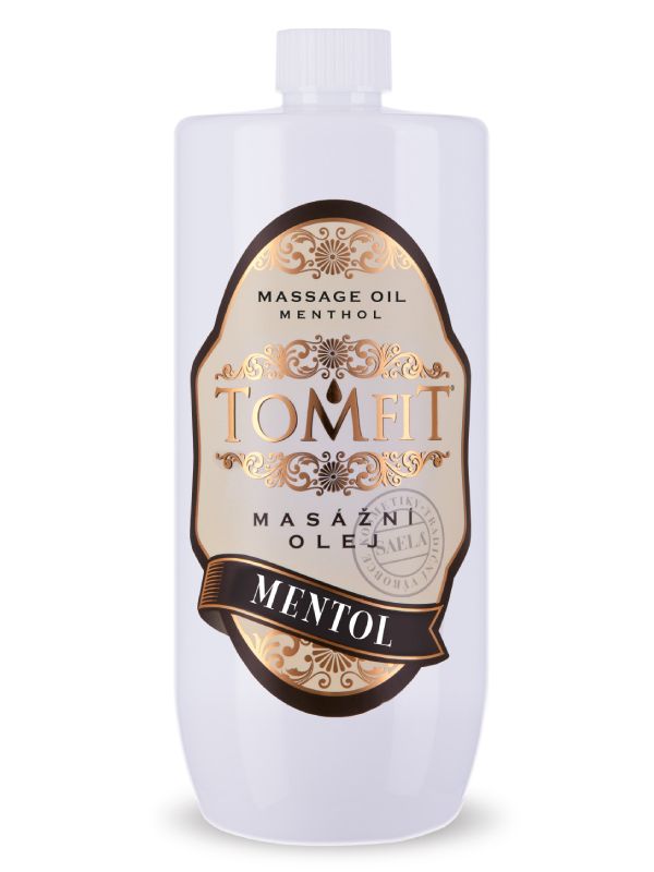 Masážní olej TOMFIT - mentol 1 l SAELA s.r.o.