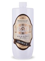 Masážní olej TOMFIT - skořice 1 l