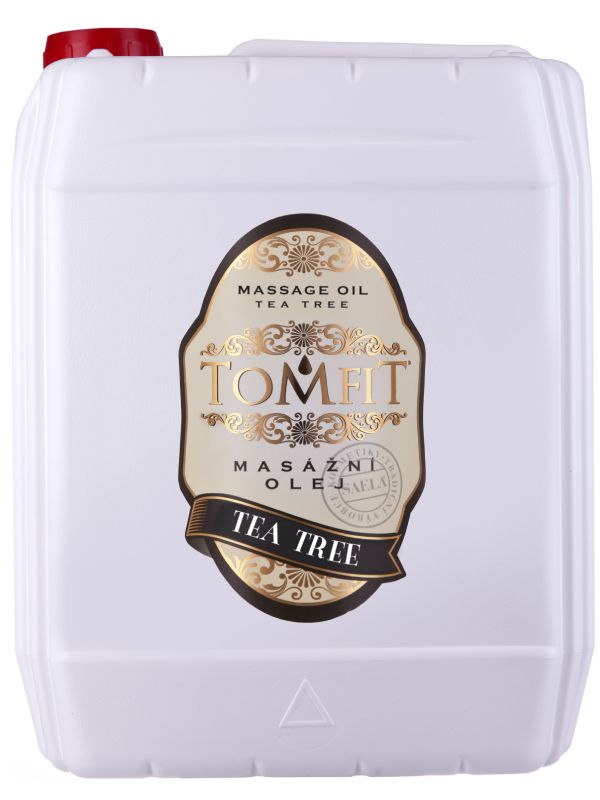 Masážní olej TOMFIT - tea tree 5 l SAELA s.r.o.