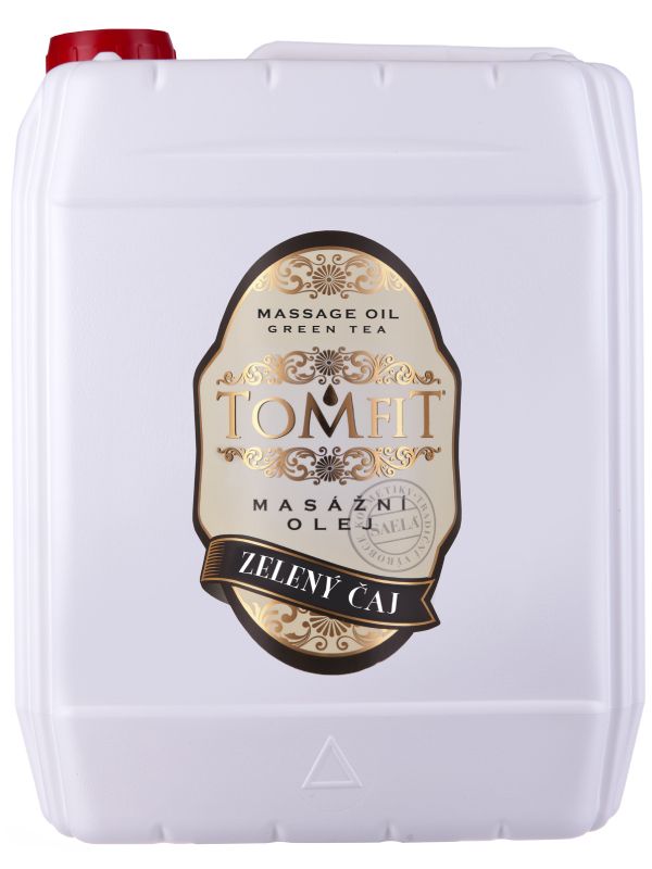 Masážní olej TOMFIT - zelený čaj 5 l SAELA s.r.o.
