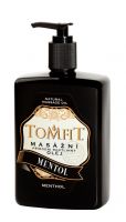 TOMFIT přírodní masážní olej - MENTOL 500 ml
