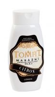 TOMFIT přírodní masážní olej - CITRON 250 ml