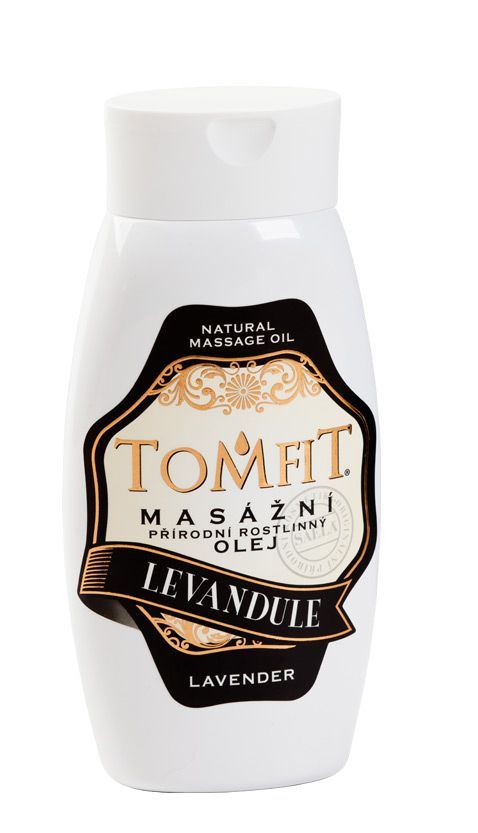 TOMFIT přírodní masážní olej - LEVANDULE 250 ml SAELA s.r.o.