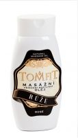 TOMFIT přírodní masážní olej - RŮŽE 250 ml